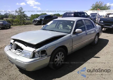 2003 Mercury Grand Marquis Ls from USA, damaged, VIN 2MEFM75W93X683115